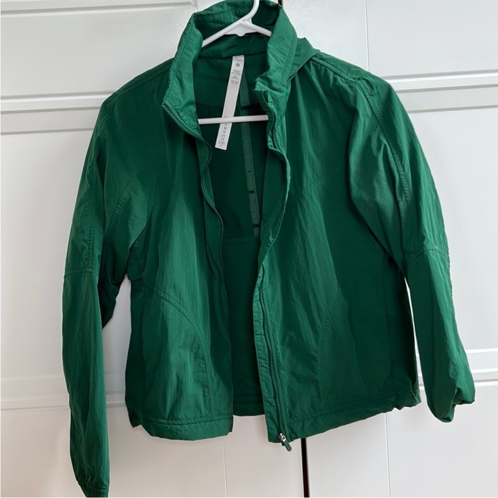 Lululemon Green Zip-Up Jacket
